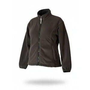 Marmot Jacket Womens Size Small Black‎ Full Zip Fleece Mock Neck Pockets